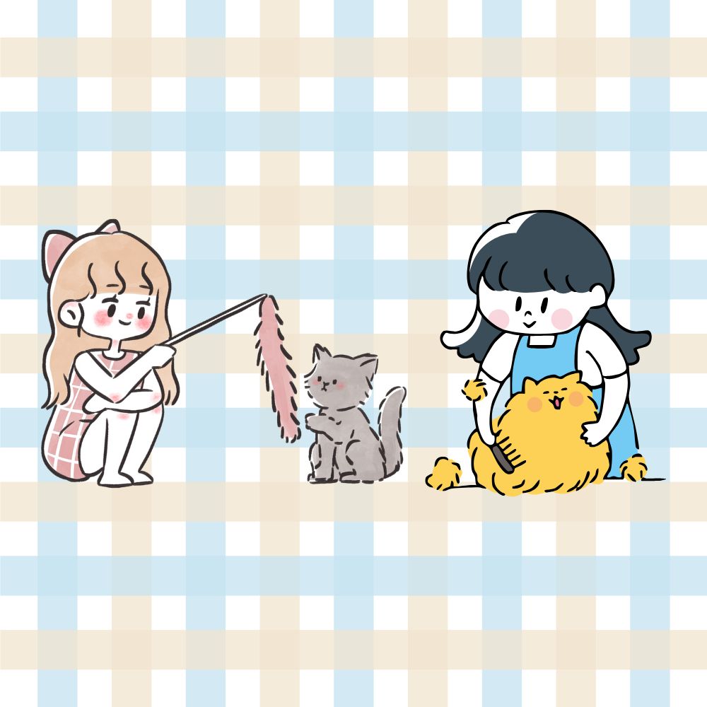 お遊び・グルーミング